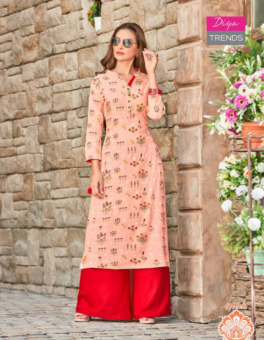 Gardencity Vol-4 Diya Trends Straight Mall Concept Kurti Gardencity Vol-4 Diya Trends Straight Mall Concept Kurti